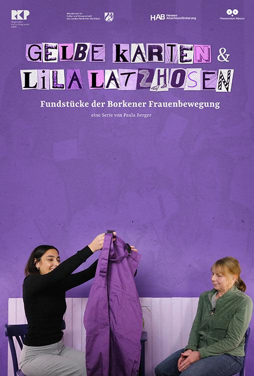 Gelbe Karten & Lila Latzhosen - Fundstücke der Borkener Frauenbewegung